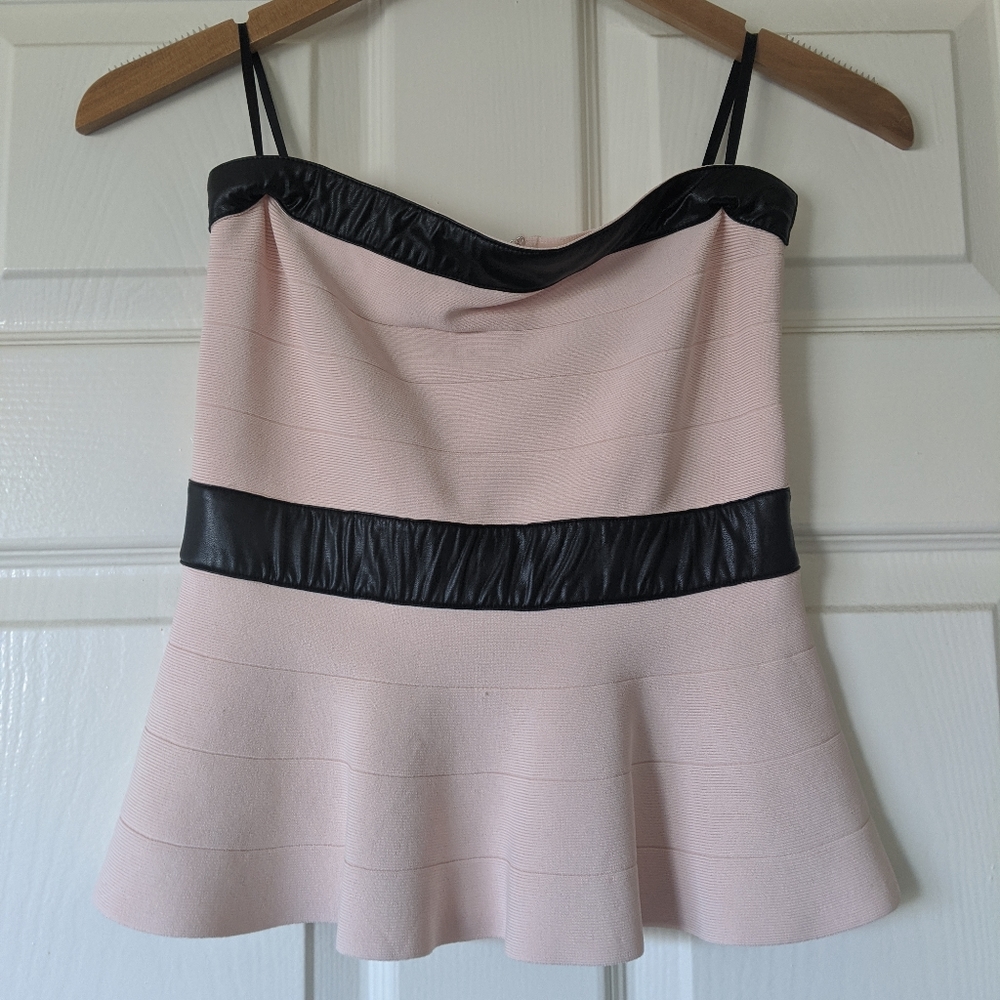 Bebe Strapless Bodycon Top